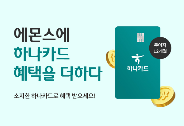 하나카드 무이자 최대 12개월